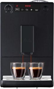 Machine à café Melitta avec broyeur Caffeo Solo, Noir Pure Black, E950-222
